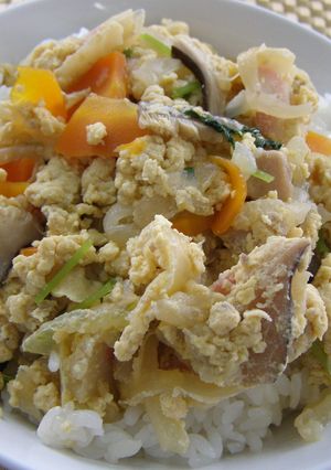 学校給食　親子丼-レシピのメイン写真