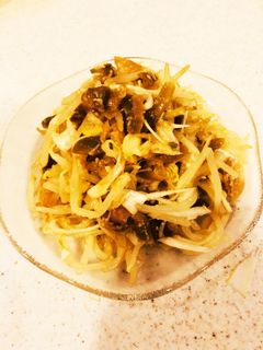 美味!もやしとザーサイの中華風胡麻和え-レシピのメイン写真