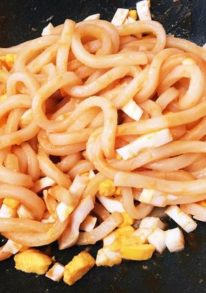 簡単！ケチャップうどん-レシピのメイン写真