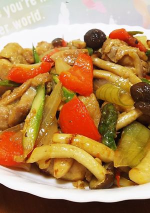 コクうまっ♪鶏肉としめじの味噌バター炒め-レシピのメイン写真
