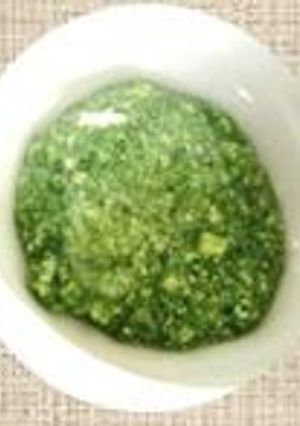 離乳食初期　豆腐とほうれん草のペースト-レシピのメイン写真