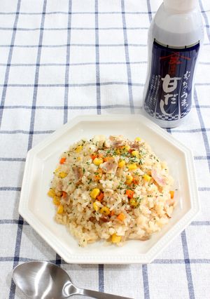 炊飯器で作る！甘だしピラフ-レシピのメイン写真