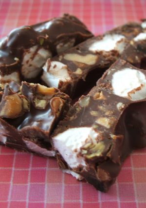 アメリカン♪ロッキーロードチョコレート-レシピのメイン写真