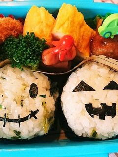 ハロウィン*弁当*幼稚園2-レシピのメイン写真