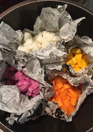 離乳食用お野菜蒸し-レシピのメイン写真