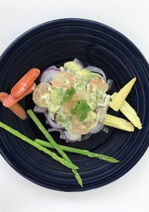 海老とアボカドのサラダ-レシピのメイン写真