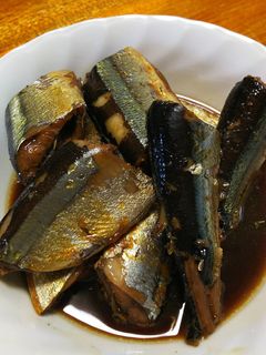 りんご酢と生姜でさんま煮-レシピのメイン写真