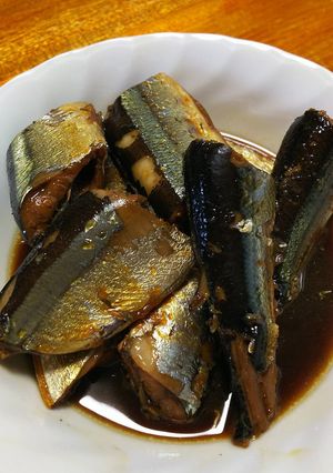 りんご酢と生姜でさんま煮-レシピのメイン写真