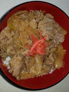 白滝入り牛丼(ダシダが決め手)-レシピのメイン写真