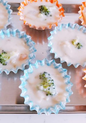 お弁当に！えびグラタンの手作り冷凍食品-レシピのメイン写真