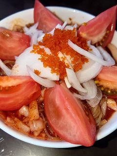 トマトと新玉ねぎのサラダ風ビビン冷麺-レシピのメイン写真
