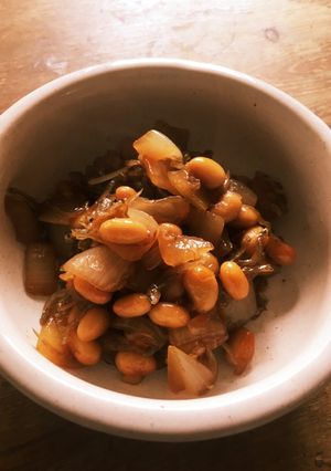 箸が止まらない！大豆とじゃこの炒め煮-レシピのメイン写真