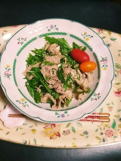 夏の疲れに❕超簡単✨冷しゃぶサラダ☺-レシピのメイン写真