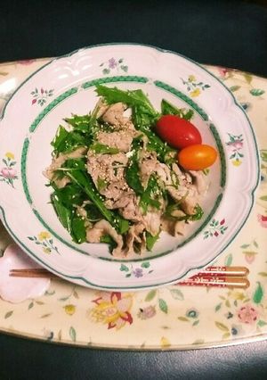 夏の疲れに❕超簡単✨冷しゃぶサラダ☺-レシピのメイン写真