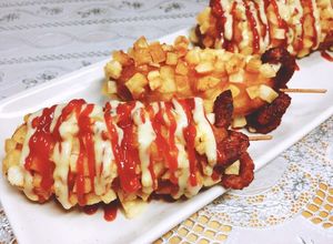 ポテトチーズドッグをＨＭで簡単に♡-レシピのメイン写真