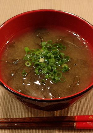 モズクの味噌汁-レシピのメイン写真