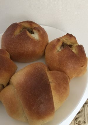 糖質制限 ふすまおからロールパン ①-レシピのメイン写真