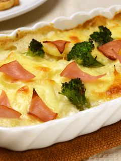 ハムとじゃがいものチーズグラタン-レシピのメイン写真