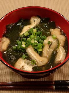 ワカメの味噌汁-レシピのメイン写真