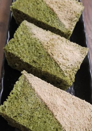 まるでシフォン♡抹茶おから蒸しパン-レシピのメイン写真