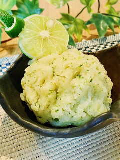 簡単♡丸ごとすだちで爽やかポテトサラダ-レシピのメイン写真