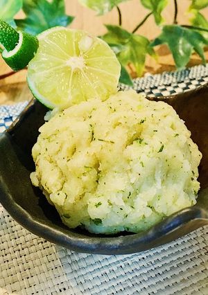 簡単♡丸ごとすだちで爽やかポテトサラダ-レシピのメイン写真