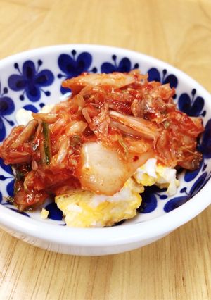 *炒り卵キムチ*-レシピのメイン写真