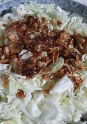 キャベツのニンニク醤油がけ-レシピのメイン写真