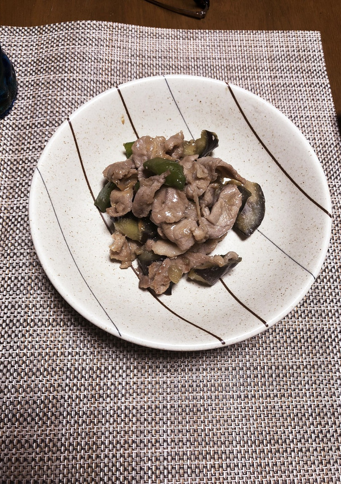 豚肉とナスとピーマンの味噌炒め-レシピのメイン写真