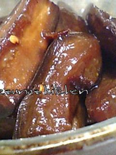 なすの甘辛炒め煮-レシピのメイン写真