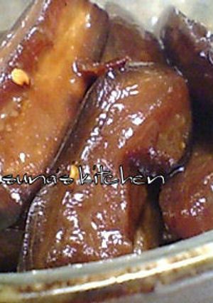なすの甘辛炒め煮-レシピのメイン写真