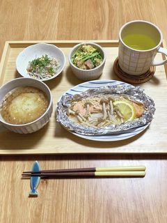 鮭のバターホイル焼き-レシピのメイン写真