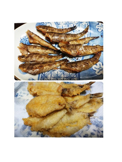 メヒカリの天ぷらと塩焼き-レシピのメイン写真