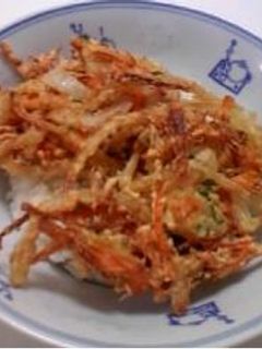 玉ネギとニンジンのかき揚げ丼-レシピのメイン写真