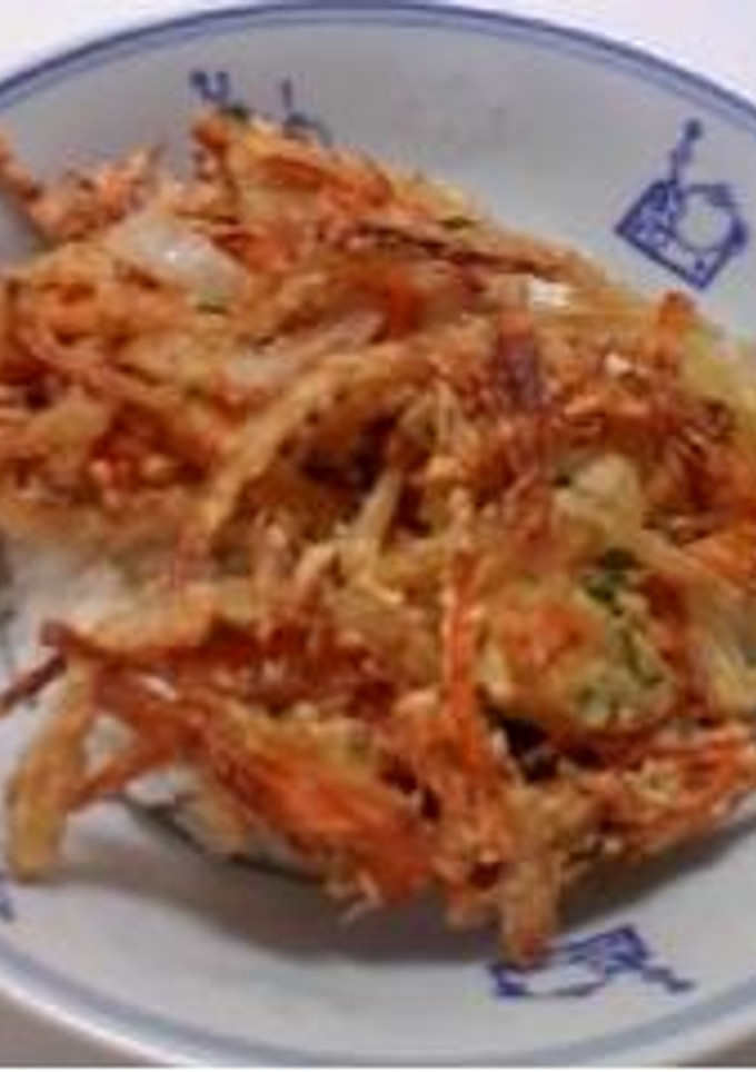 玉ネギとニンジンのかき揚げ丼-レシピのメイン写真