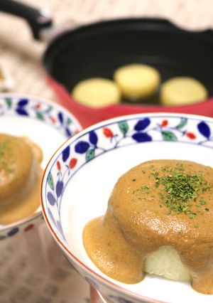 大根おでん♪濃厚ポルチーニソース-レシピのメイン写真