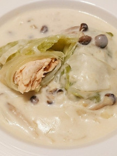 鮭のクリームロールキャベツ-レシピのメイン写真