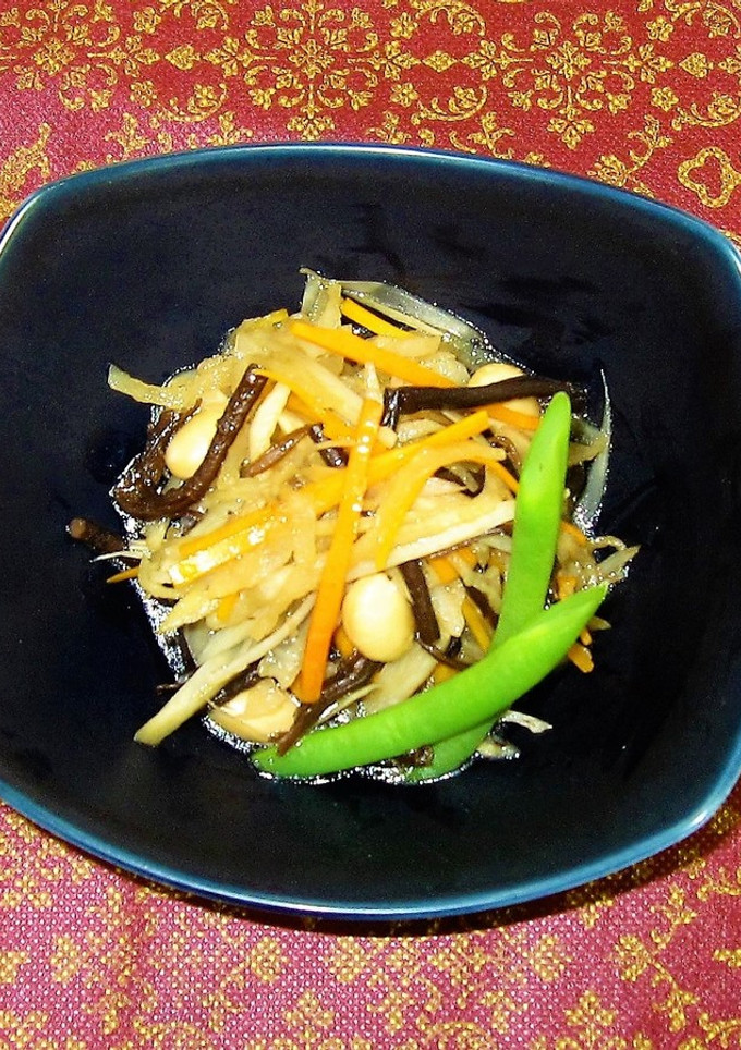 根菜と切り干し大根の炒り煮-レシピのメイン写真
