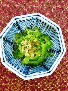 ゴーヤのおひたし-レシピのメイン写真
