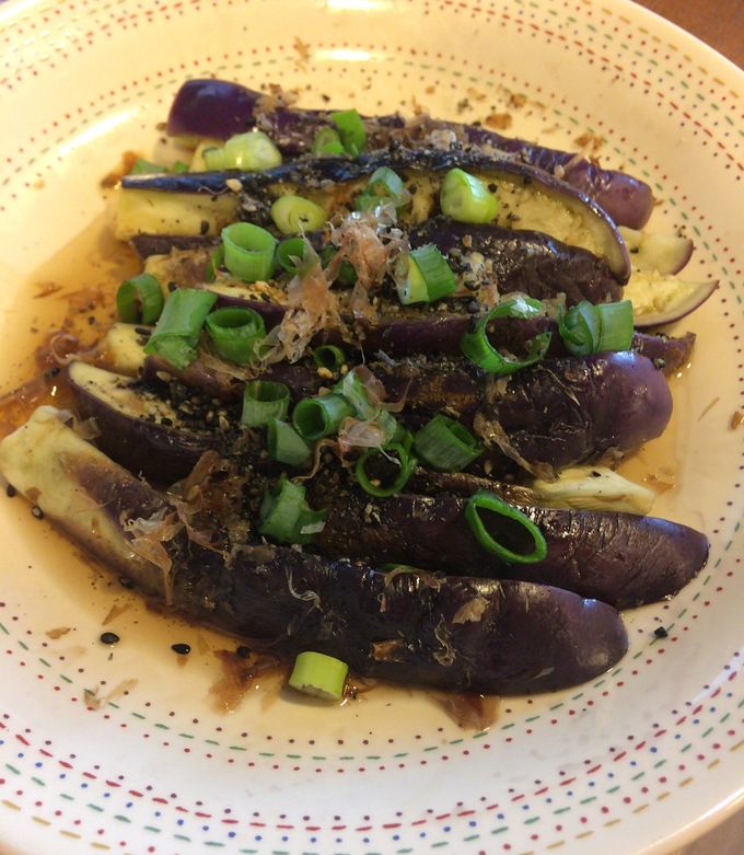 切ってかけてチン！超簡単ナスのおひたし♪ by ふわふわ