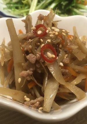 なつかしの味!きんぴらごぼう-レシピのメイン写真