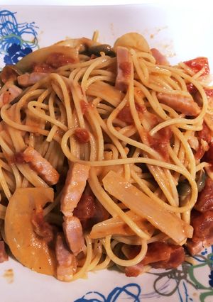 トマトクリームパスタ-レシピのメイン写真