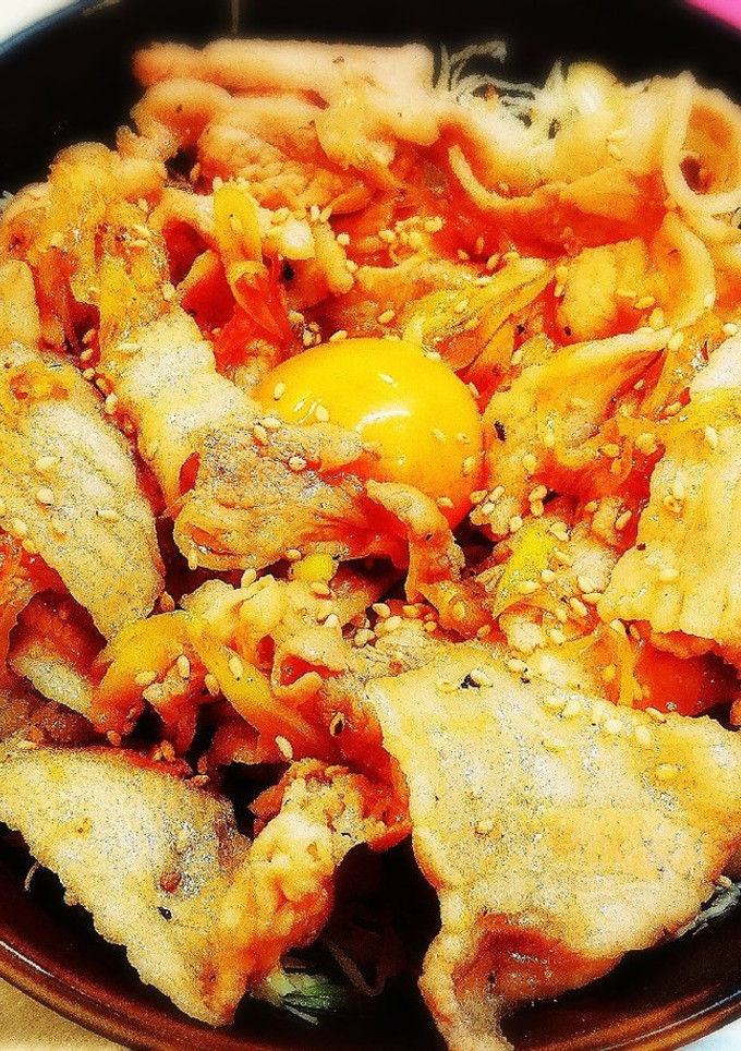 ある人気店のスタミナ丼を再現！-レシピのメイン写真