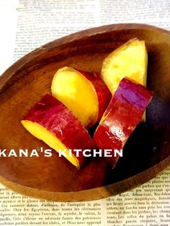 お弁当に☆さつまいものはちみつレモン煮-レシピのメイン写真