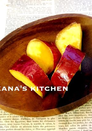 お弁当に☆さつまいものはちみつレモン煮-レシピのメイン写真
