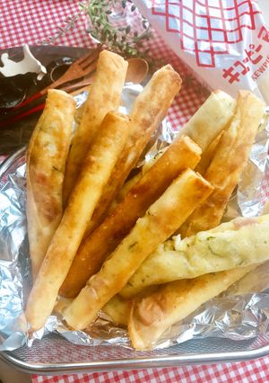 つまんで美味しい！スティックポテトサラダ-レシピのメイン写真