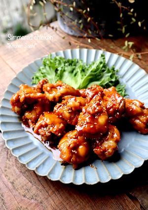 鶏手羽元の甘辛煮-レシピのメイン写真