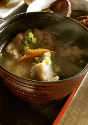 アサイチで紹介！わくど汁（そばだご汁）-レシピのメイン写真