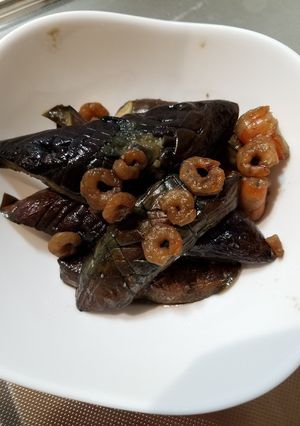 茄子とエビの含め煮-レシピのメイン写真