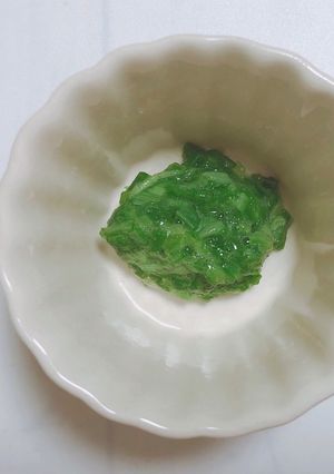 【離乳食 中期】オクラペースト きざみ-レシピのメイン写真